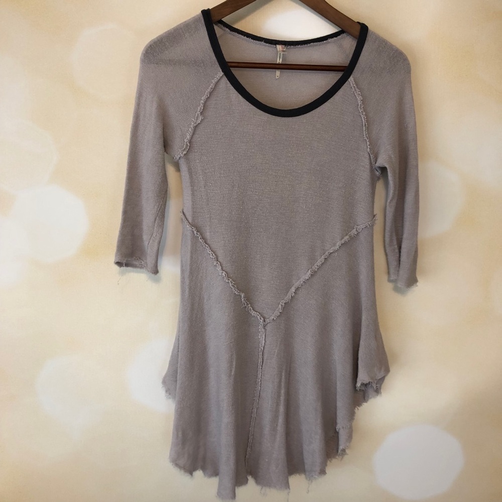 Free People Intimately Raw Hem Top